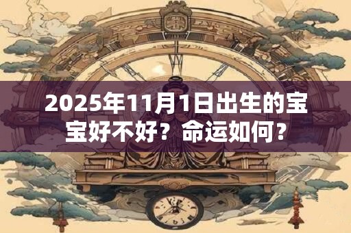 2025年11月1日出生的宝宝好不好？命运如何？