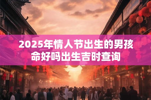 2025年情人节出生的男孩命好吗出生吉时查询
