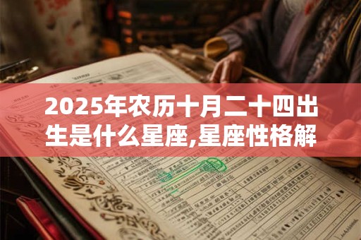 2025年农历十月二十四出生是什么星座,星座性格解析