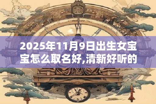 2025年11月9日出生女宝宝怎么取名好,清新好听的名字