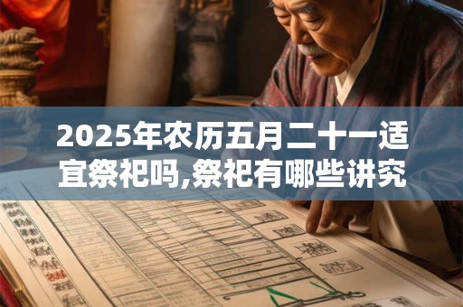 2025年农历五月二十一适宜祭祀吗,祭祀有哪些讲究？