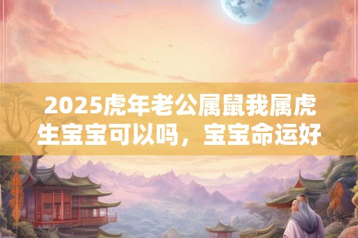 2025虎年老公属鼠我属虎生宝宝可以吗，宝宝命运好不好？