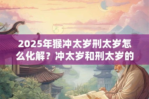 2025年猴冲太岁刑太岁怎么化解？冲太岁和刑太岁的区别