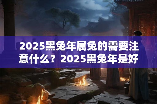 2025黑兔年属兔的需要注意什么？2025黑兔年是好是坏？