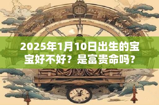 2025年1月10日出生的宝宝好不好？是富贵命吗？