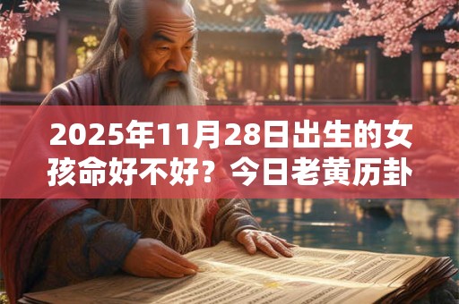2025年11月28日出生的女孩命好不好？今日老黄历卦象怎么样？