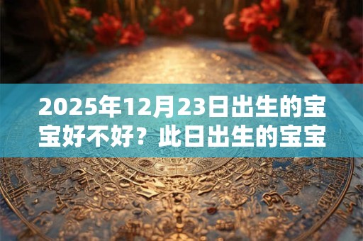 2025年12月23日出生的宝宝好不好？此日出生的宝宝性格