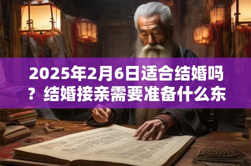 2025年2月6日适合结婚吗？结婚接亲需要准备什么东西？