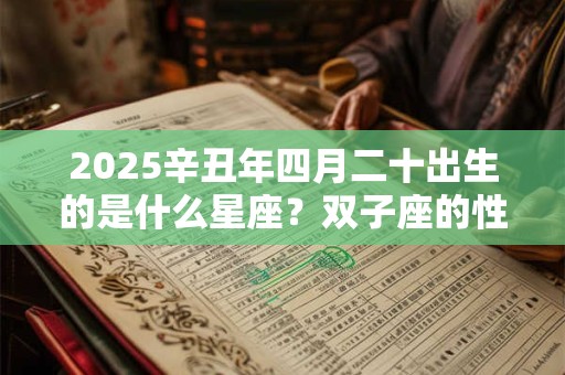 2025辛丑年四月二十出生的是什么星座？双子座的性格怎么样？