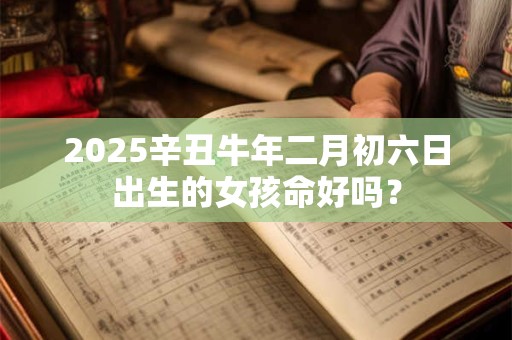 2025辛丑牛年二月初六日出生的女孩命好吗？