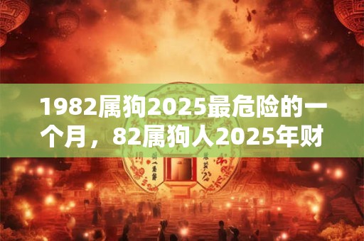 1982属狗2025最危险的一个月，82属狗人2025年财运如何？