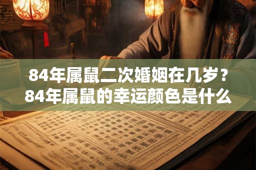 84年属鼠二次婚姻在几岁？84年属鼠的幸运颜色是什么？