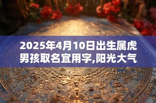 2025年4月10日出生属虎男孩取名宜用字,阳光大气的男孩名字