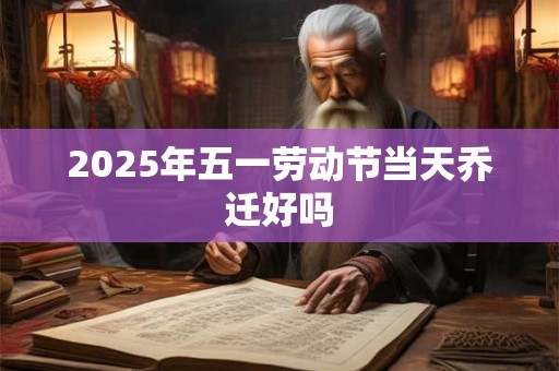 2025年五一劳动节当天乔迁好吗