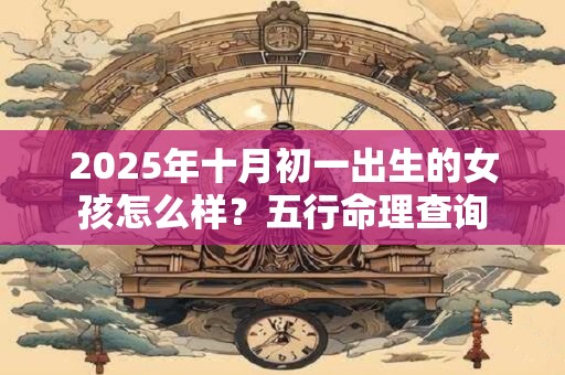 2025年十月初一出生的女孩怎么样？五行命理查询