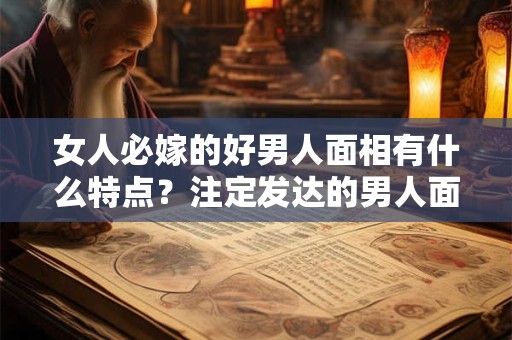 女人必嫁的好男人面相有什么特点？注定发达的男人面相