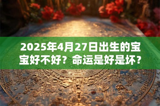 2025年4月27日出生的宝宝好不好？命运是好是坏？