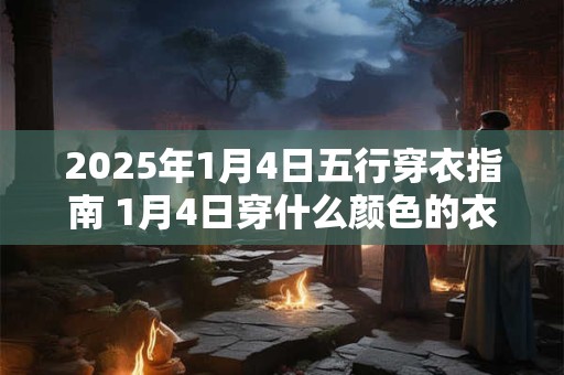 2025年1月4日五行穿衣指南 1月4日穿什么颜色的衣服