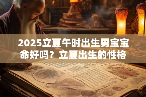 2025立夏午时出生男宝宝命好吗？立夏出生的性格