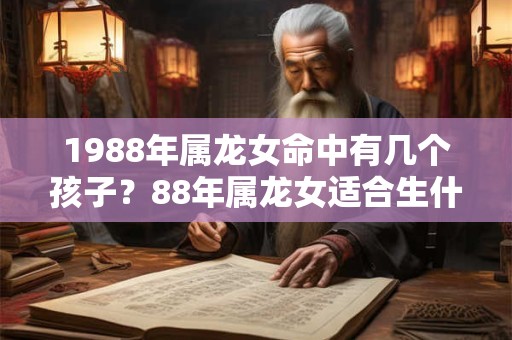 1988年属龙女命中有几个孩子？88年属龙女适合生什么宝宝？