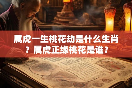 属虎一生桃花劫是什么生肖？属虎正缘桃花是谁？
