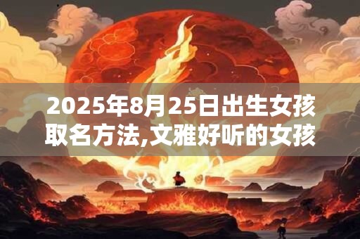 2025年8月25日出生女孩取名方法,文雅好听的女孩名字赏析