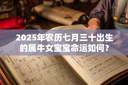 2025年农历七月三十出生的属牛女宝宝命运如何？