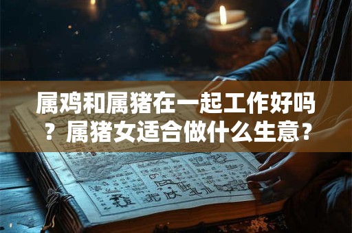 属鸡和属猪在一起工作好吗？属猪女适合做什么生意？