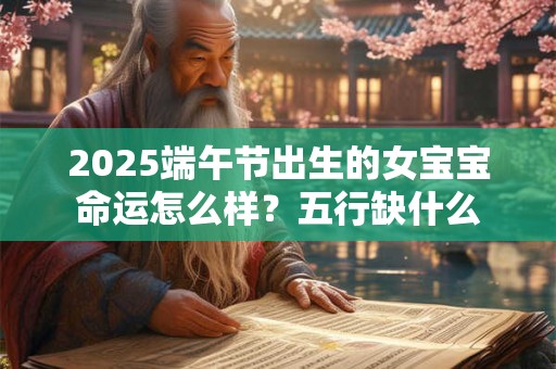 2025端午节出生的女宝宝命运怎么样？五行缺什么