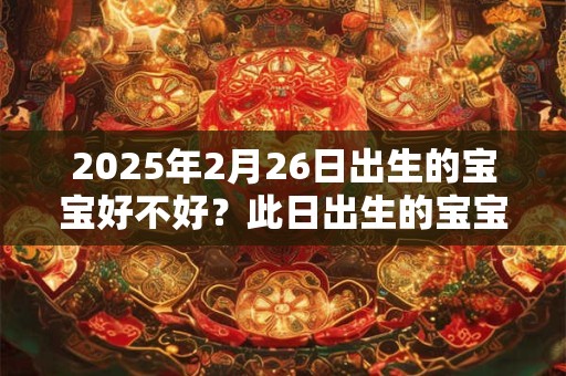 2025年2月26日出生的宝宝好不好？此日出生的宝宝性格
