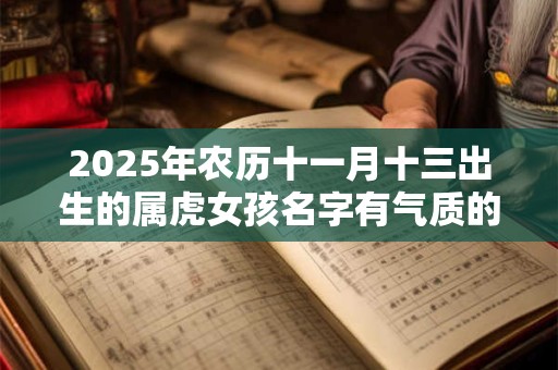 2025年农历十一月十三出生的属虎女孩名字有气质的