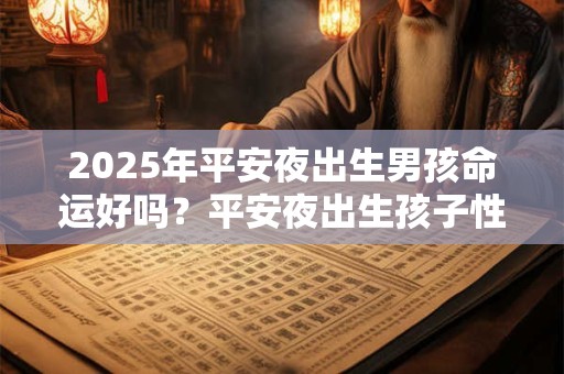 2025年平安夜出生男孩命运好吗？平安夜出生孩子性格怎么样？