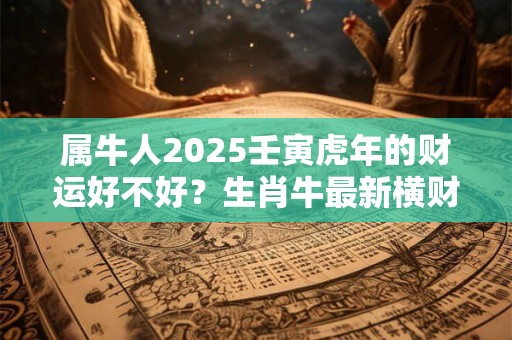 属牛人2025壬寅虎年的财运好不好？生肖牛最新横财运详解