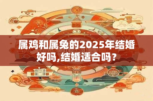属鸡和属兔的2025年结婚好吗,结婚适合吗？