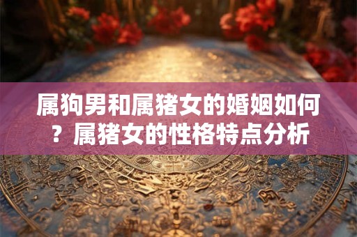 属狗男和属猪女的婚姻如何？属猪女的性格特点分析