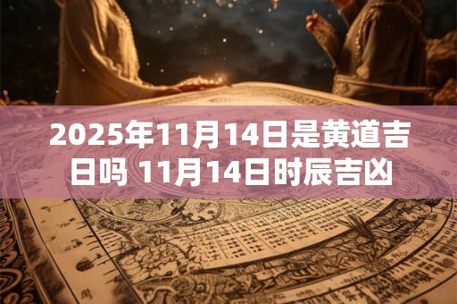 2025年11月14日是黄道吉日吗 11月14日时辰吉凶