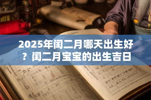 2025年闰二月哪天出生好？闰二月宝宝的出生吉日