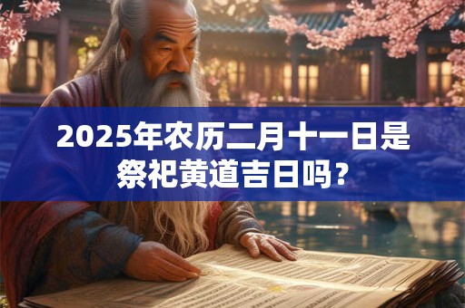 2025年农历二月十一日是祭祀黄道吉日吗？