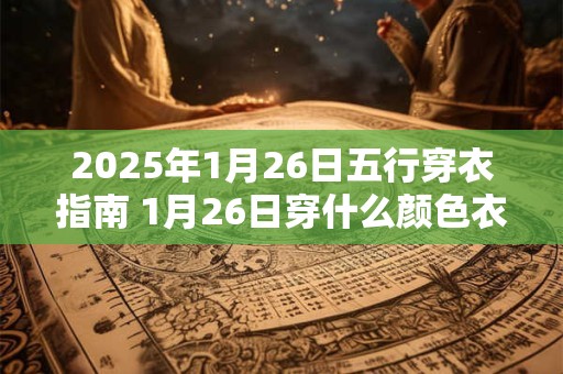 2025年1月26日五行穿衣指南 1月26日穿什么颜色衣服
