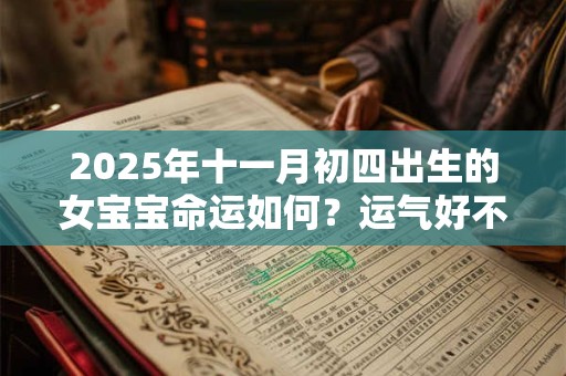 2025年十一月初四出生的女宝宝命运如何？运气好不好