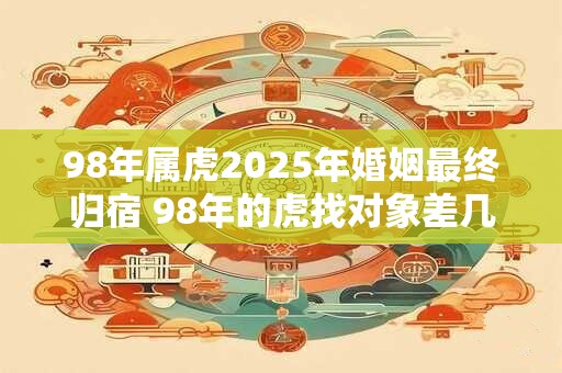 98年属虎2025年婚姻最终归宿 98年的虎找对象差几岁好
