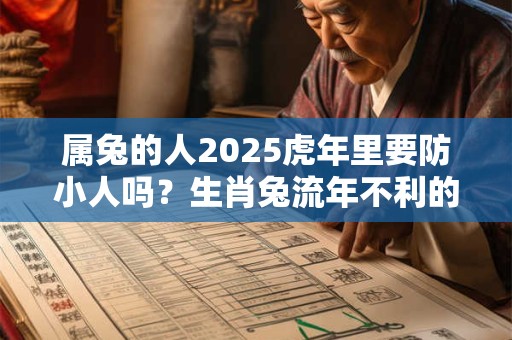属兔的人2025虎年里要防小人吗？生肖兔流年不利的年份