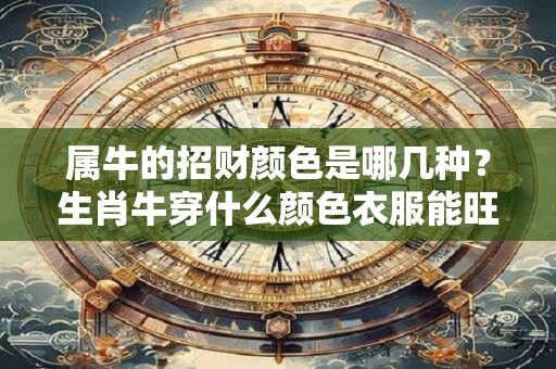 属牛的招财颜色是哪几种？生肖牛穿什么颜色衣服能旺财