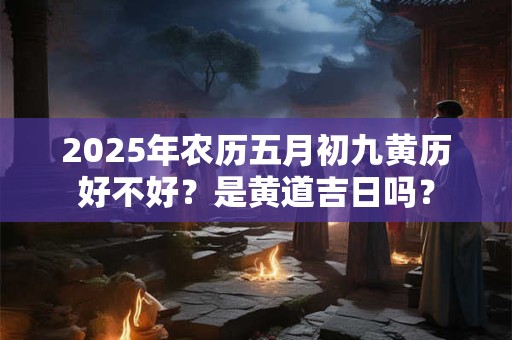 2025年农历五月初九黄历好不好？是黄道吉日吗？
