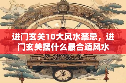 进门玄关10大风水禁忌，进门玄关摆什么最合适风水