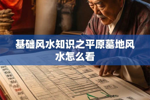 基础风水知识之平原墓地风水怎么看