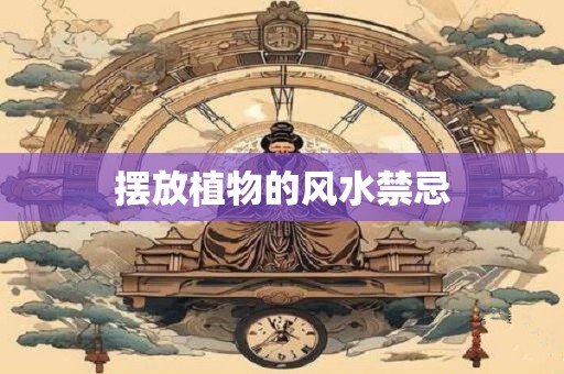 摆放植物的风水禁忌