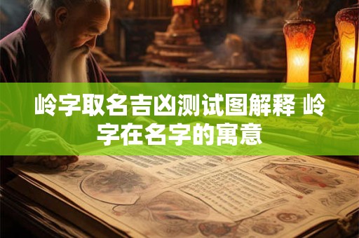 岭字取名吉凶测试图解释 岭字在名字的寓意