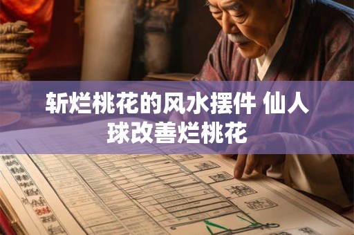 斩烂桃花的风水摆件 仙人球改善烂桃花