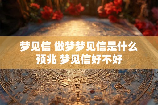 梦见信 做梦梦见信是什么预兆 梦见信好不好